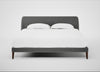 Wallis Bed Super King / Smart Velvet Mercury / Walnut Stained"