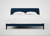 Wallis Bed Super King / Smart Velvet Petrol / Black"