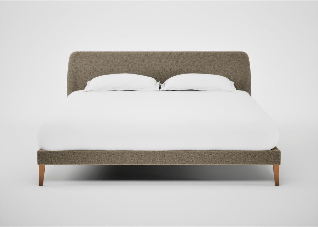 Wallis Bed Super King / Boucle Velvet Rocky / Natural"
