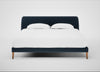 Wallis Bed Super King / Boucle Velvet Space / Natural"