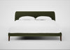Wallis Bed Super King / Boucle Velvet Wilder / Walnut Stained"