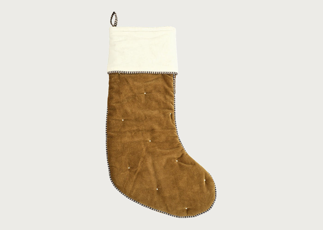 Velvet Stocking Green