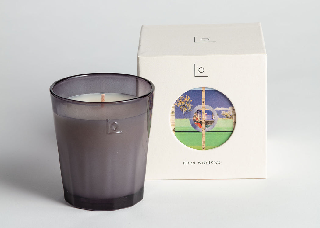 Scented Candle Open Windows