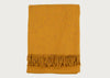 Donegal Wool Throw Yellow