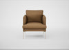 Matera Armchair Siena Cotton Clay / Stainless Steel
