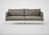 Matera 3 Seater Sofa Loop Boucle Taupe / Stainless Steel