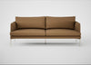Matera 3 Seater Sofa Siena Cotton Clay / Stainless Steel