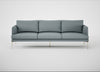 Matera 4 Seater Sofa Loop Boucle Sky / Stainless Steel