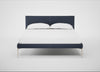 Matera Bed Double / Loop Boucle Navy / Stainless Steel