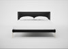 Matera Bed King / Leather Stonewash Vintage Green 278 / Stainless Steel