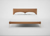 Matera Bed King / Leather Stonewash Toffee 277 / Stainless Steel