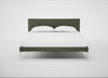 Matera Bed King / Loop Boucle Forest / Stainless Steel