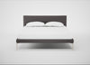 Matera Bed King / Loop Boucle Granite / Stainless Steel