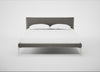 Matera Bed King / Nobilis Velvet Dolphin / Stainless Steel