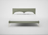 Matera Bed King / Siena Cotton Pistachio / Stainless Steel