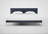 Matera Bed Super King / Loop Boucle Navy / Stainless Steel