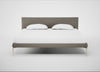 Matera Bed Super King / Loop Boucle Taupe / Stainless Steel