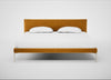 Matera Bed Super King / Nobilis Velvet Mustard / Stainless Steel