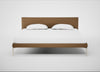 Matera Bed Super King / Siena Cotton Clay / Stainless Steel
