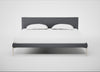 Matera Bed Super King / Siena Cotton Shale Grey / Stainless Steel