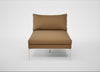Matera Chaise Lounge Siena Cotton Clay / Stainless Steel
