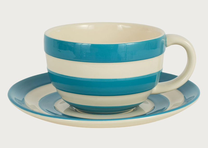 Cornishware Cup And Saucer