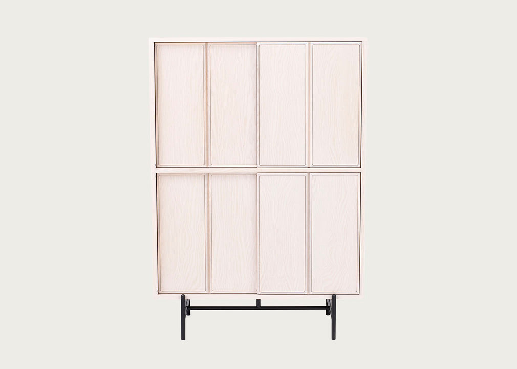 Canvas Tall Cabinet Whitened Ash