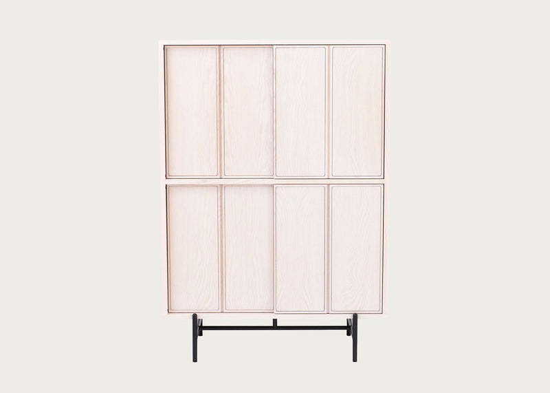 Canvas Tall Cabinet Whitened Ash