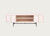 Canvas Media Unit Whitened Ash