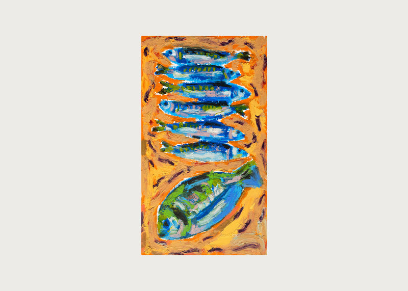 Seven Fish Print 30 x 40cm