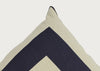 Ambar Exclusive Bold Frame Square Cushion Slate