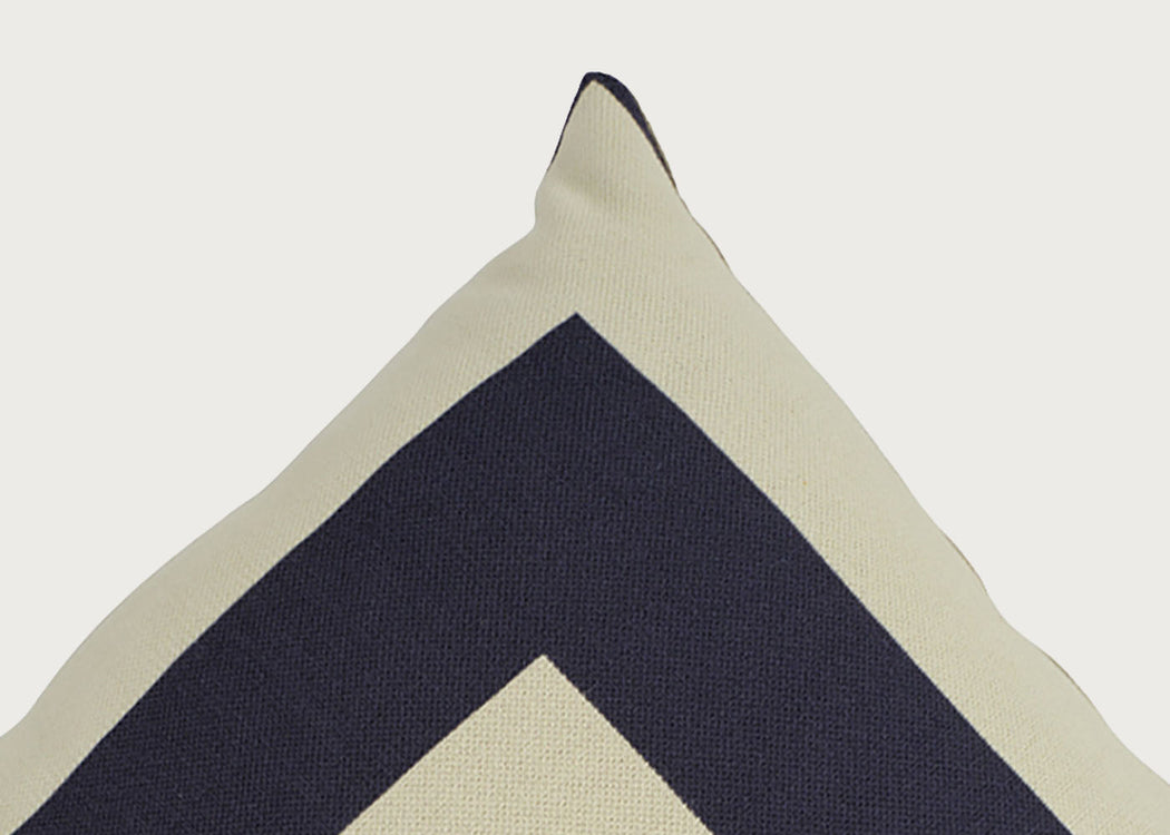 Ambar Exclusive Bold Frame Square Cushion Slate