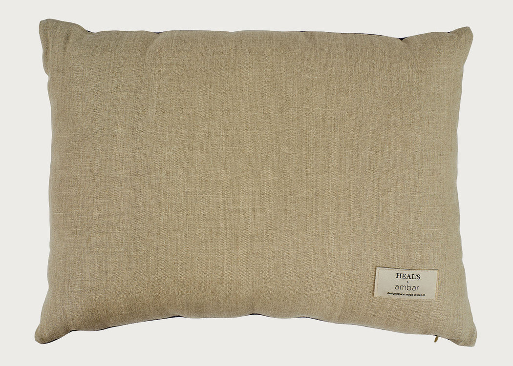 Ambar Exclusive Embossed Cord Cushion Slate