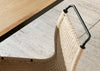 PK1 Chair Black Frame Natural Paper Cord