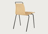PK1 Chair Black Frame Natural Paper Cord