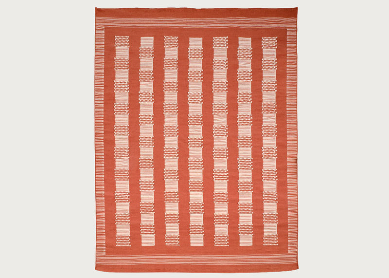 Heal's + Ambar City Grove Terracotta Rug
