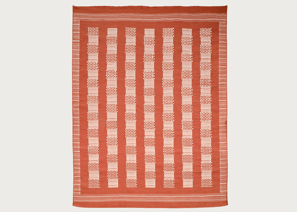 Heal's + Ambar City Grove Terracotta Rug