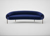 Isola 3 Seater Sofa Nobilis Velvet Neptune / Bronze