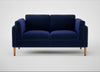 Sonno 2 Seater Sofa Nobilis Velvet Neptune / Natural