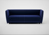 Valley 3 Seater Sofa Nobilis Velvet Neptune