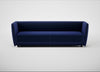 Valley 4 Seater Sofa Nobilis Velvet Neptune
