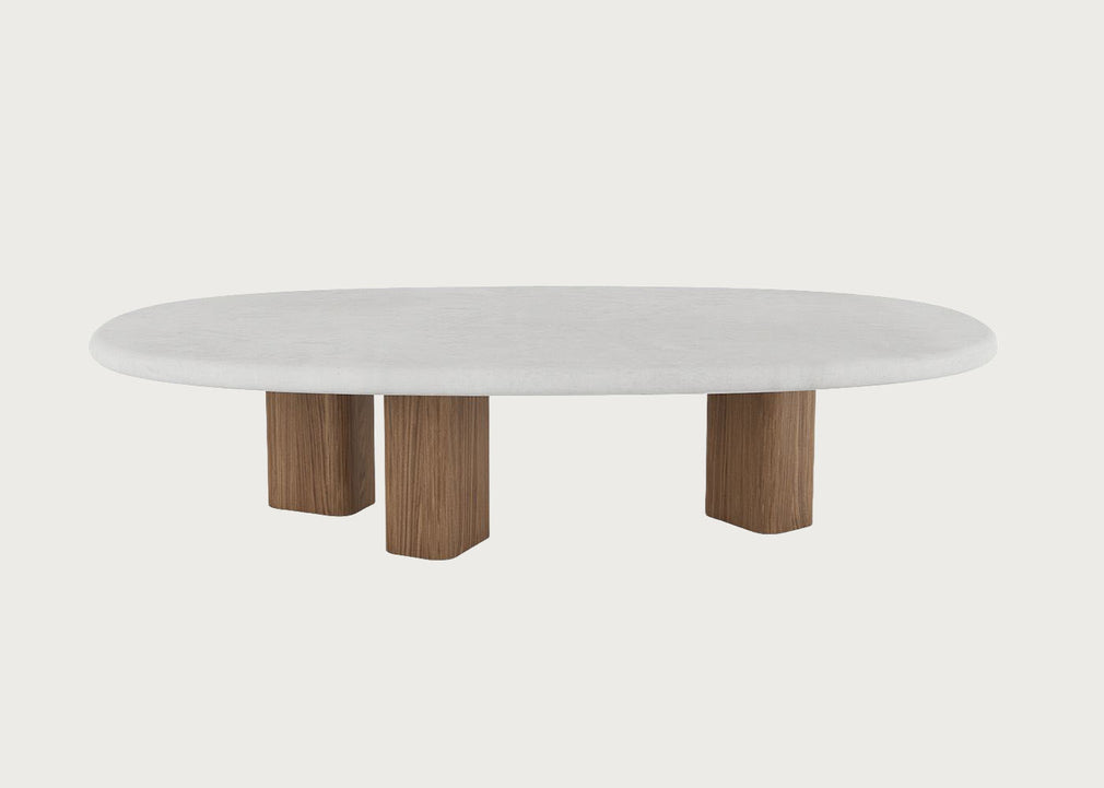 Pillar Coffee Table Oval