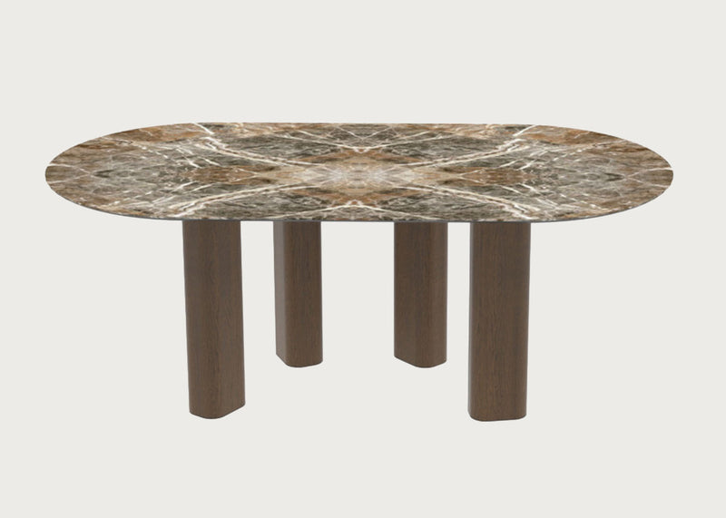 Pillar Dining Table Oval