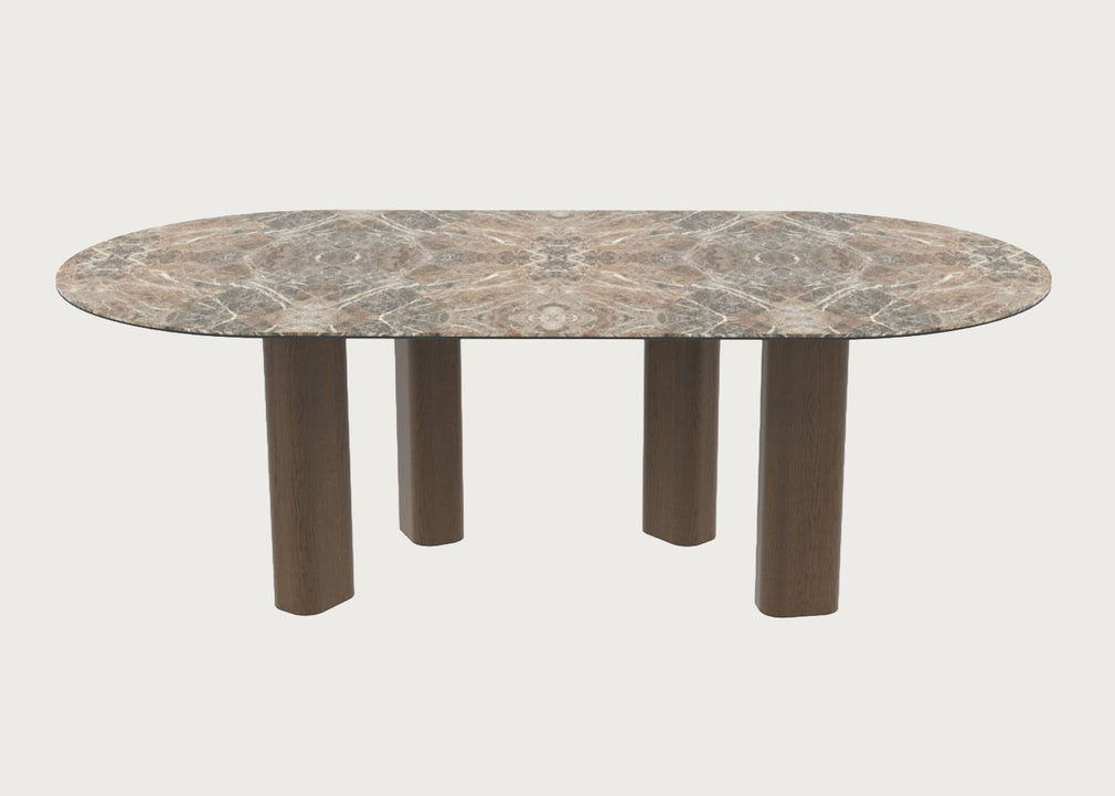 Pillar Dining Table Oval