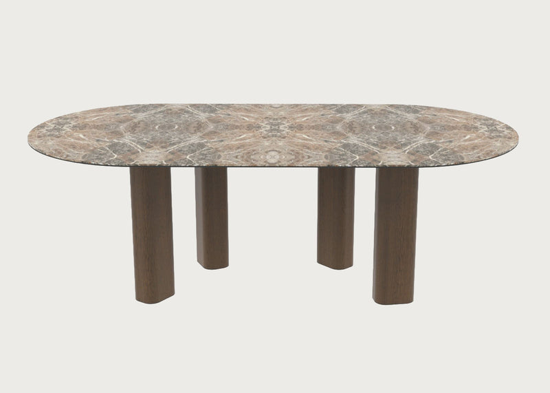 Pillar Dining Table Oval