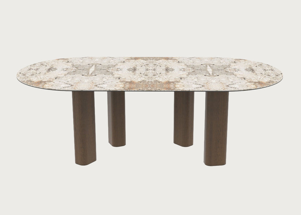 Pillar Dining Table Oval