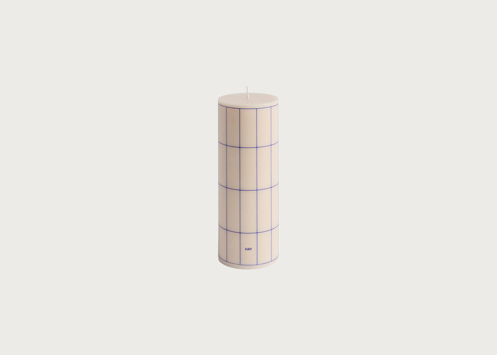 Column Candle Off White Medium