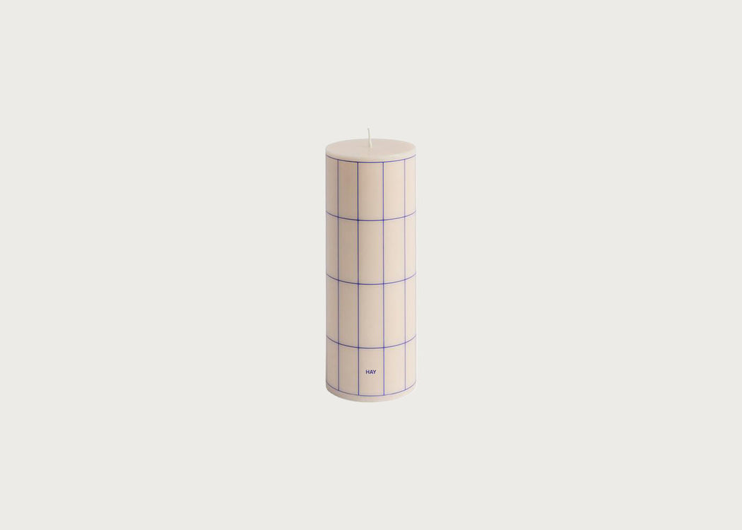 Column Candle Off White Medium