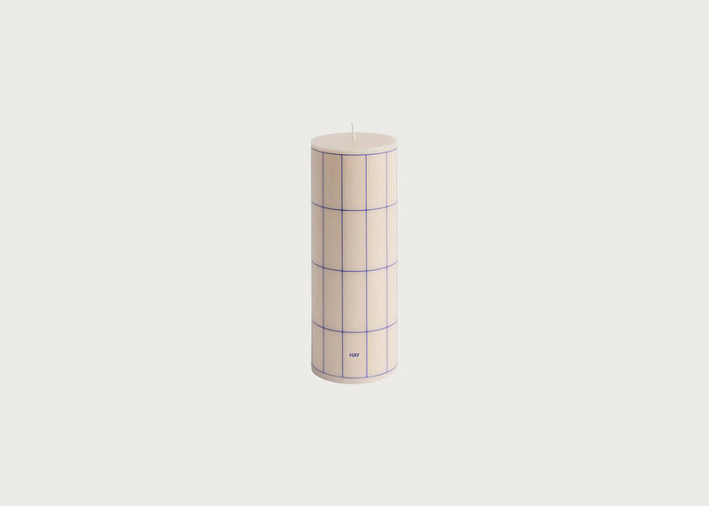 Column Candle Off White Medium