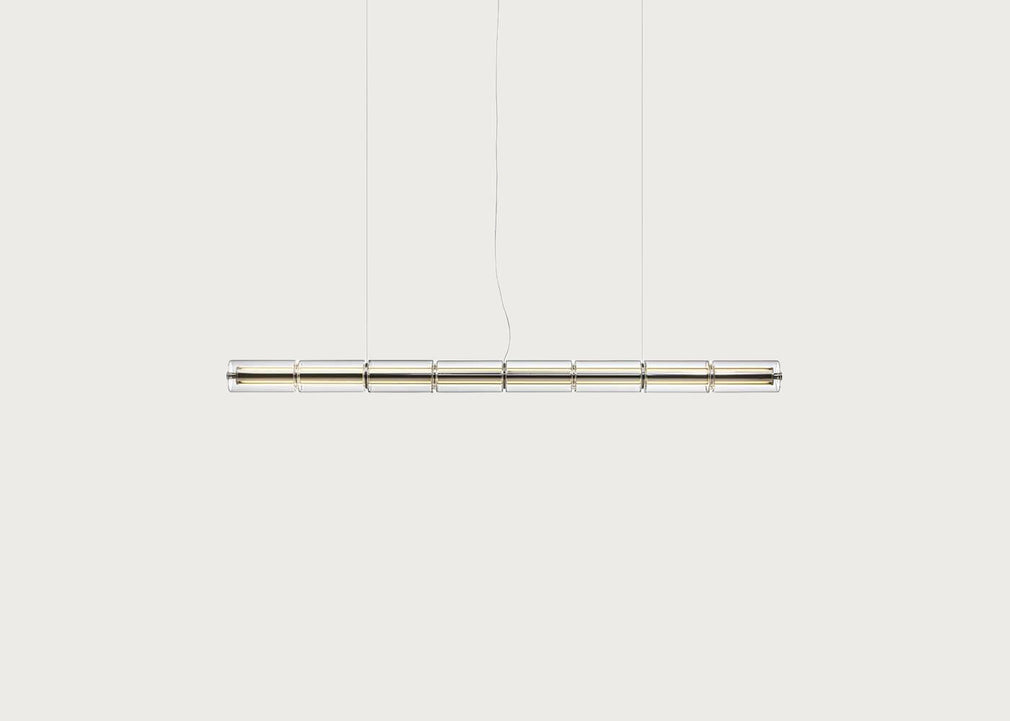 Luce Cilindrica LED Glass Pendant
